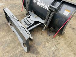 BOBCAT MODEL 60 SNOW PLOW*TO SUIT SKIDSTEER*YEAR 2012*VIDEO*