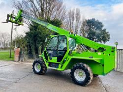 MERLO P60.102 4WD TELEHANDLER *YEAR 2010, 10 METER, 6 TON LIFT* ENGINE SMOKES *VIDEO*