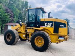 CATERPILLAR 924G 4WD LOADING SHOVEL C/W QUICK HITCH *VIDEO*