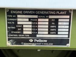 PETBOW 27KVA GENERATOR*C/W IVECO ENGINE*VIDEO*