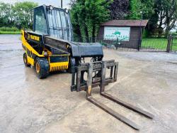 JCB TLT35D TELETRUCK C/W PALLET TINES *NON-RUNNER*VIDEO*