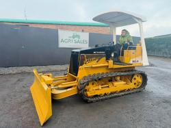 MITSUBISHI BD2J II DOZER*C/W 6 WAY PAT BLADE*ONLY 34 HOURS*VIDEO*