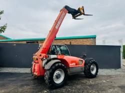 MANITOU MLT 741 TELEHANDLER*C/W BUCKET & PALLET TINES*VIDEO*