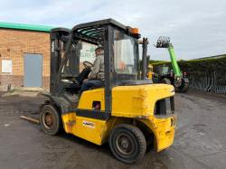 YALE GDP40LJ FORKLIFT*C/W PALLET TINES*VIDEO*