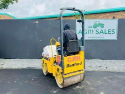 BENFORD TV800L DOUBLE DRUM ROLLER*C/W LISTER PETTER ENGINE*VIDEO*