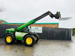 JOHN DEERE 3215 TURBO TELEHANDLER*AG SPEC*C/W PALLET TINES*VIDEO*