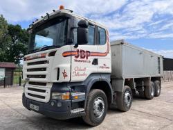 SCANIA R420 DOUBLE DRIVE TIPPER *YEAR 2008* C/W MANUAL GEAR BOX *VIDEO*