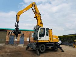 LIEBHERR 316 HRC SCRAP HANDLER*C/W ROTATING SCRAP GRAB*VIDEO*