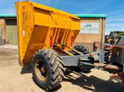 BENFORD TEREX PT6000 STRAIGHT TIP DUMPER*VIDEO*