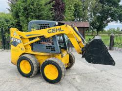 GEHL 4240 4WD SKIDSTEER *YEAR 2012* C/W BUCKET *VIDEO*