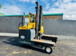 COMBILIFT 4000 DIESEL TRUCK MOUNTED FORKLIFT*C/W FORK POSITIONER*VIDEO*