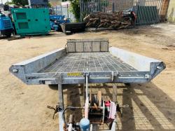 DOUBLE AXLE TILTING BED TRAILER*VIDEO*