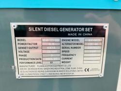 BRAND NEW KAWAKENI KK40 40KVA SILENT RUN GENERATOR *YEAR 2023, CHOICE OF 3* 