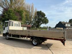 IVECO CARGO CGR75E15 4X2 FLAT BED LORRY C/W DROP SIDE BODY *VIDEO*