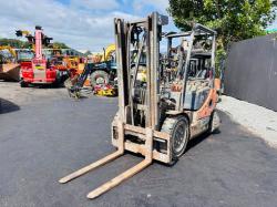 DOOSAN D25S-5 2 STAGE MAST FORKLIFT*YEAR 2012*SPARES AND REPAIRS*VIDEO*