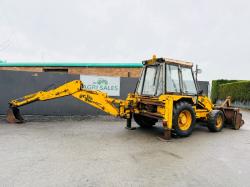 JCB 3CX PROJECT 8 HUB REDUCTION BACK END*C/W 4 IN ONE BUCKET*VIDEO*