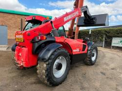 MANITOU MLT 741 TURBO TELEHANDLER*C/W BUCKET*AG SPEC*VIDEO*