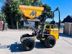 MECALAC TA1HT 1 TON HIGH TIP DUMPER *YEAR 2018, 1362 HOURS* C/W ROLE BAR *VIDEO*