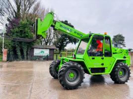 MERLO P60.10EVS TURBO FARMER 4WD TELEHANDLER *6 TON LIFT* C/W PALLET TINES *VIDEO*