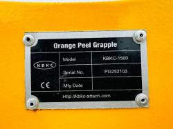 UNUSED KBKC-1500 4 TINE ROTATING SCRAP GRAB *YEAR 2024* TO SUIT EXCAVATOR 