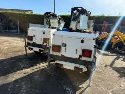 2 X SMC TL90 LIGHTING TOWERS*C/W KUBOTA ENGINES*VIDEO*