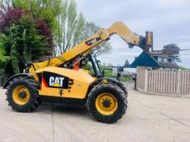 CATERPILLAR TH406AG 4WD TELEHANDLER *AG-SPEC , YEAR 2012* C/W PALLET TINES *VIDEO*