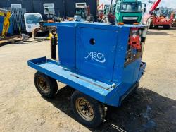 TOWABLE AIRCRAFT GROUND POWER UNIT*C/W 4 CYLINDER PERKINS ENGINE*VIDEO*