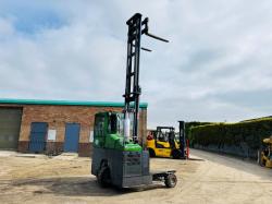 COMBILIFT C4000 DIESEL TRUCK MOUNTED FORKLIFT*C/W FORK POSITIONER*VIDEO*