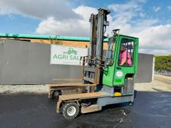 COMBILIFT C4500 DIESEL TRUCK MOUNTED FORKLIFT*C/W FORK POSITIONER*VIDEO*