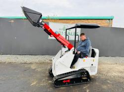 BISONTEK MP360 TRACKED SKIDSTEER LOADER*JOYSTICK CONTROLS*VIDEO*