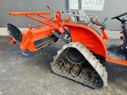 KUBOTA GB180 HALF TRACK COMPACT TRACTOR*C/W ROTOVATOR*VIDEO*