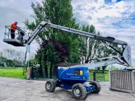 JLG 600AJ AIREL PLATFORM * 60FT REACH * C/W TELESCOPIC BOOM *VIDEO*