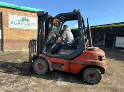 LINDE H30D-03 FORKLIFT*C/W PALLET TINES*VIDEO*