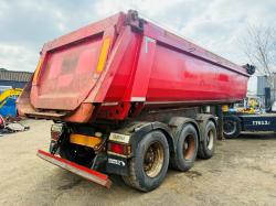 SCHMITZ TRI AXLE BULK TIPPING TRAILER*C/W EASY SHEET*VIDEO*