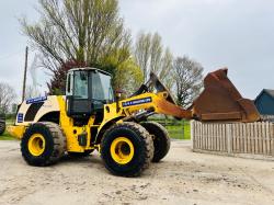 NEW HOLLAND W270B 4WD LOADING SHOVEL C/W LOAD MASTER 8000IX *VIDEO*