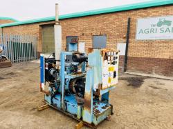 IVECO 3 CYLINDER GENERATOR* ON A SKID*VIDEO*