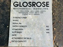 LANSING TR25 2 STAGE MASTED FORKLIFT*C/W PALLET TINES*VIDEO*