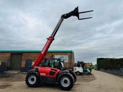 MANITOU MLT 634-120 LSU PS TELEHANDLER*C/W PALLET TINES*YEAR 2013*VIDEO*