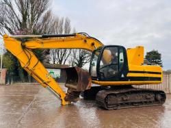 JCB JS160 HIGH RISE CABIN TRACKED EXCAVATOR *YEAR 2010* C/W QUICK HITCH *VIDEO*