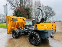 TEREX TA6 4WD DUMPER * YEAR 2011 , 2459 HOURS  * C/W ROLE BAR *VIDEO*