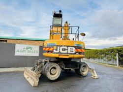 JCB JS160W EXCAVATOR*HIGHRISE CAB*C/W SELECTOR GRAB*YEAR 2012*VIDEO*