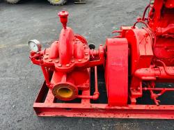 CUMMINGS N-855-F 6 INCH WATER PUMP *C/W 6 CYLINDER ENGINE*VIDEO*