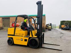 CATERPILLAR T125D MASTED FORKLIFT*5.5 TONNE LIFT*VIDEO*