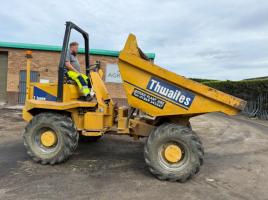 THWAITES 7 TONNE STRAIGHT TIP DUMPER*C/W PERKINS ENGINE*VIDEO*