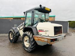 TEREX T250 WHEELED LOADER*C/W PALLET TINES*VIDEO*