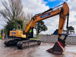 SANY SY215C TRACKED EXCAVATOR *YEAR 2017* C/W QUICK HITCH & BUCKET *VIDEO*