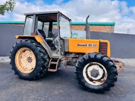 RENAULT 85-34 4WD TRACTOR*C/W REAR LINKAGE*VIDEO*
