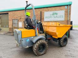 TEREX TA3H DUMPER*YEAR 2013*C/W KUBOTA ENGINE*VIDEO*