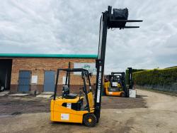 HYUNDAI HBF 15T ELECTRIC FORKLIFT*C/W CHARGER*VIDEO*