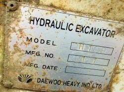 DAEWOO DH130 TRACKED EXCAVATOR*C/W BUCKET*VIDEO*